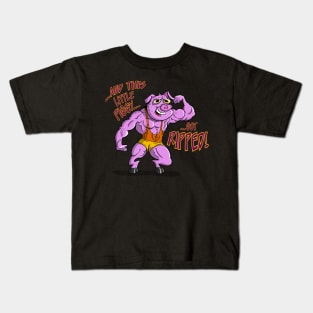 This Little Piggy Got Ripped! Kids T-Shirt